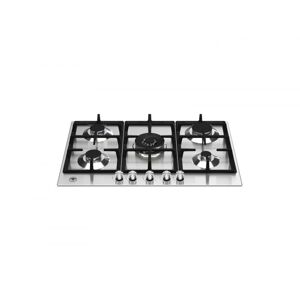 Bertazzoni La Germania P755CLAGX piano cottura Acciaio inossidabile Da incasso 75 cm Gas 5 Fornello(i)