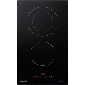 DeLonghi Piano cottura elettrico 2 zone L 30 cm PVC 31 N DE'LONGHI nero