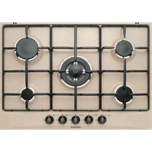 GLEM GAS Piano Cottura A Gas Gt755sa 5 Fuochi 68,5cm-avena