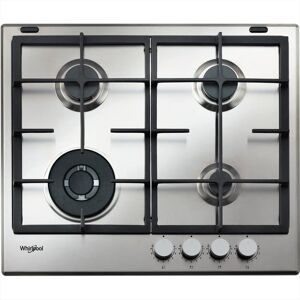 Whirlpool Piano Cottura A Gas Gmal 6422/ixl Hob Wp 59 Cm-acciaio Inossidabile