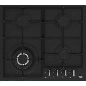 Beko Piano Cottura A Gas Hiyg64225sbo-cristallo Nero