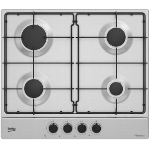 Beko HIAG64223SXE Acciaio inossidabile Da incasso 60 cm Gas 4 Fornello