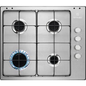 Electrolux EGS6404SX Acciaio inossidabile Da incasso 60 cm Gas 4 Forne