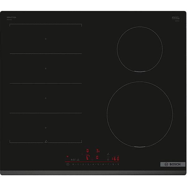 bosch piano cottura  pix631hc1e, 6 zone cottura, 59,2 cm x 52,2