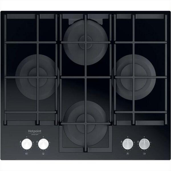 ariston piano cottura a gas hags 61f/bk hob oa 4 fuochi