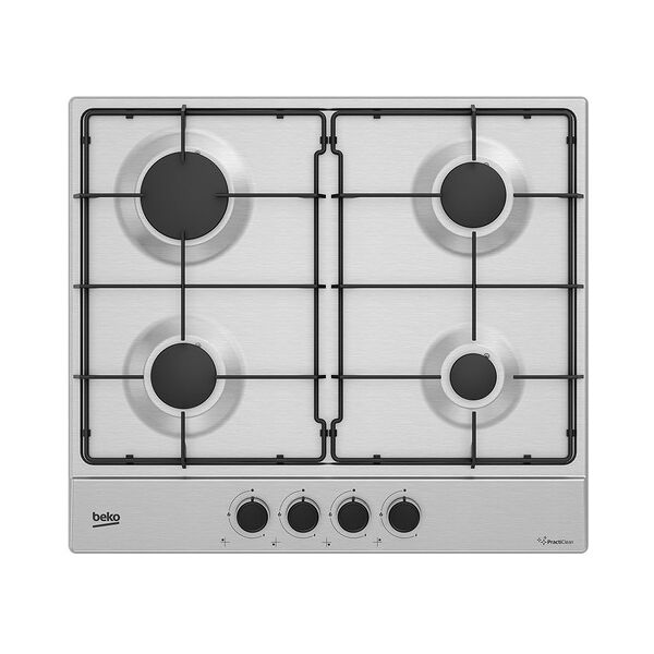 beko hiag64223sxe acciaio inossidabile da incasso 60 cm gas 4 fornello