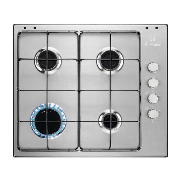 electrolux egs6404sx acciaio inossidabile da incasso 60 cm gas 4 forne