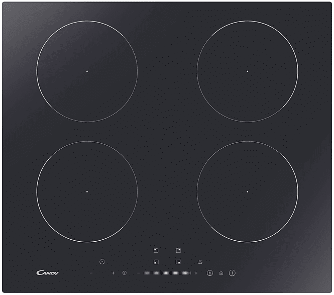 Candy PIANO COTTURA A INDUZIONE  CIS642SCTT/1, 4 zone cottura, 59 cm x 52