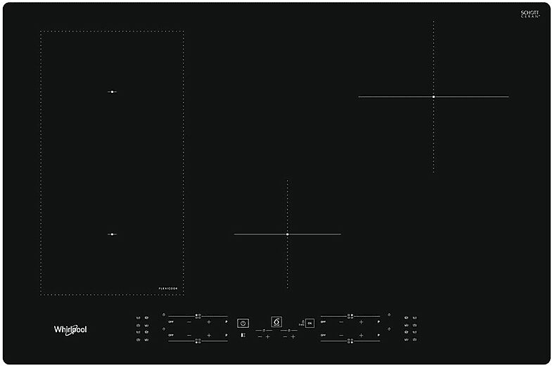 Whirlpool PIANO COTTURA A INDUZIONE  WL B2977 NE, 4 zone cottura, 77 cm x 51