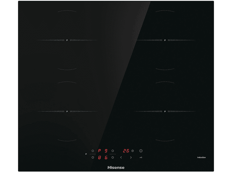 Hisense PIANO COTTURA A INDUZIONE  HI6401CH, 4 zone cottura, 59 cm x 52