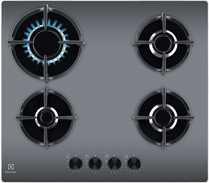 Electrolux PIANO COTTURA  EGG64272M, 4 zone cottura, 59 cm x 52