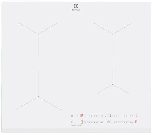 Electrolux LIL61443BW Bianco Da incasso 59 cm Piano cottura a induzione 4 Fornello(i)
