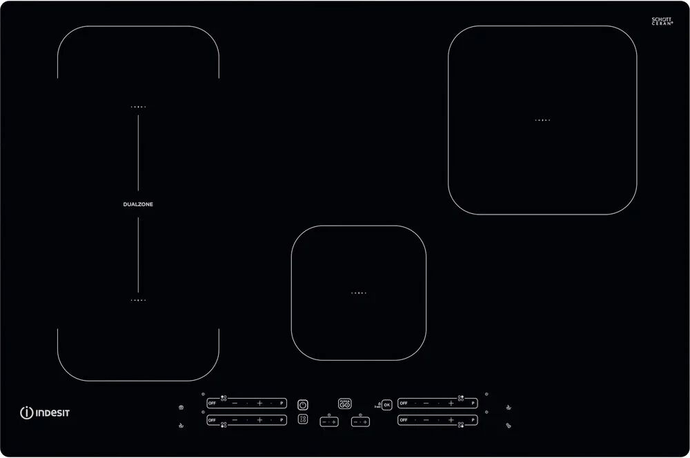 Indesit Piano cottura a induzione IB 21B77 NE