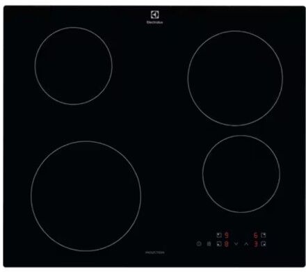 Electrolux Serie 300 EIB60424CK Nero Da incasso 60 cm Piano cottura a induzione 4 Fornello(i) (949492516)