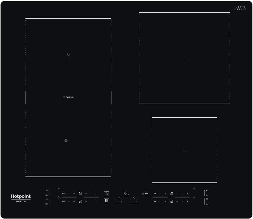 Hotpoint Piano cottura a induzione HB 3160C NE