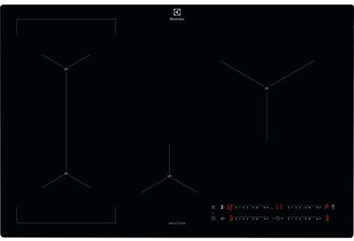 Electrolux EIS82449C Nero Da incasso 80 cm Piano cottura a induzione 4