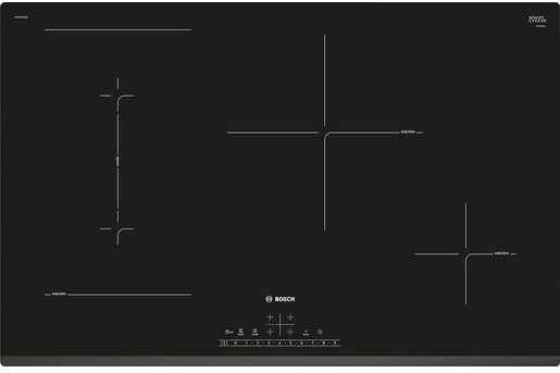 Bosch Serie 6 PVS831FB5E piano cottura Nero Da incasso 80 cm Piano cot