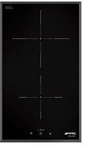 SMEG SI5322B piano cottura Nero Incorporato A induzione 2 Fornello(i)