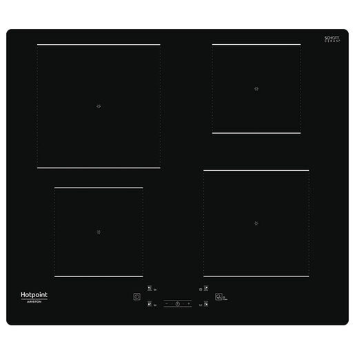 Hotpoint HQ 5660S NE Nero Da incasso 59 cm A induzione 4 Fornello(i)