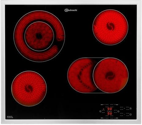 Bauknecht keramische kookplaat CTAR 9642 IN  - 279.54 - zwart