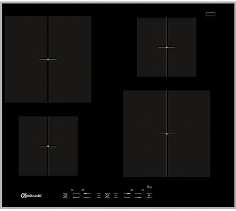 Bauknecht inductiekookplaat CTAI 9640 IN  - 299.00 - zwart