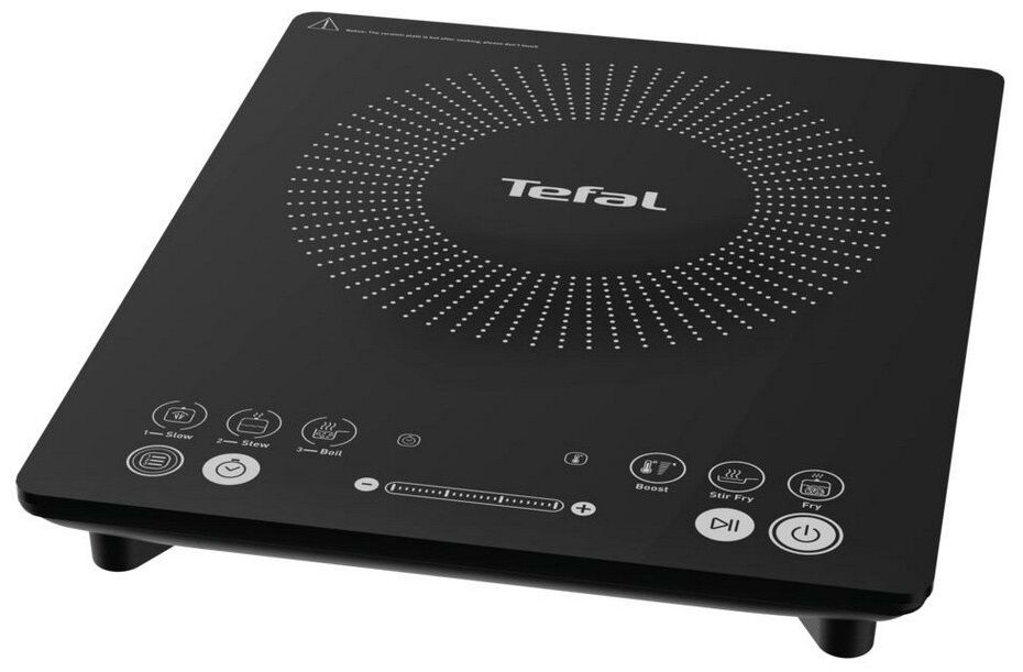 Tefal Placa Vitrocerâmica P/ Balcão 1 Zona Everyday Ih2108 (preto) - Tefal