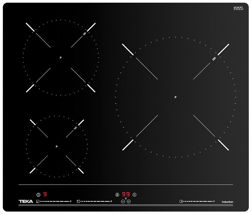 Teka Placa De Indução Ibc63010bkmss 3 Zonas 5900w (preto) - Teka