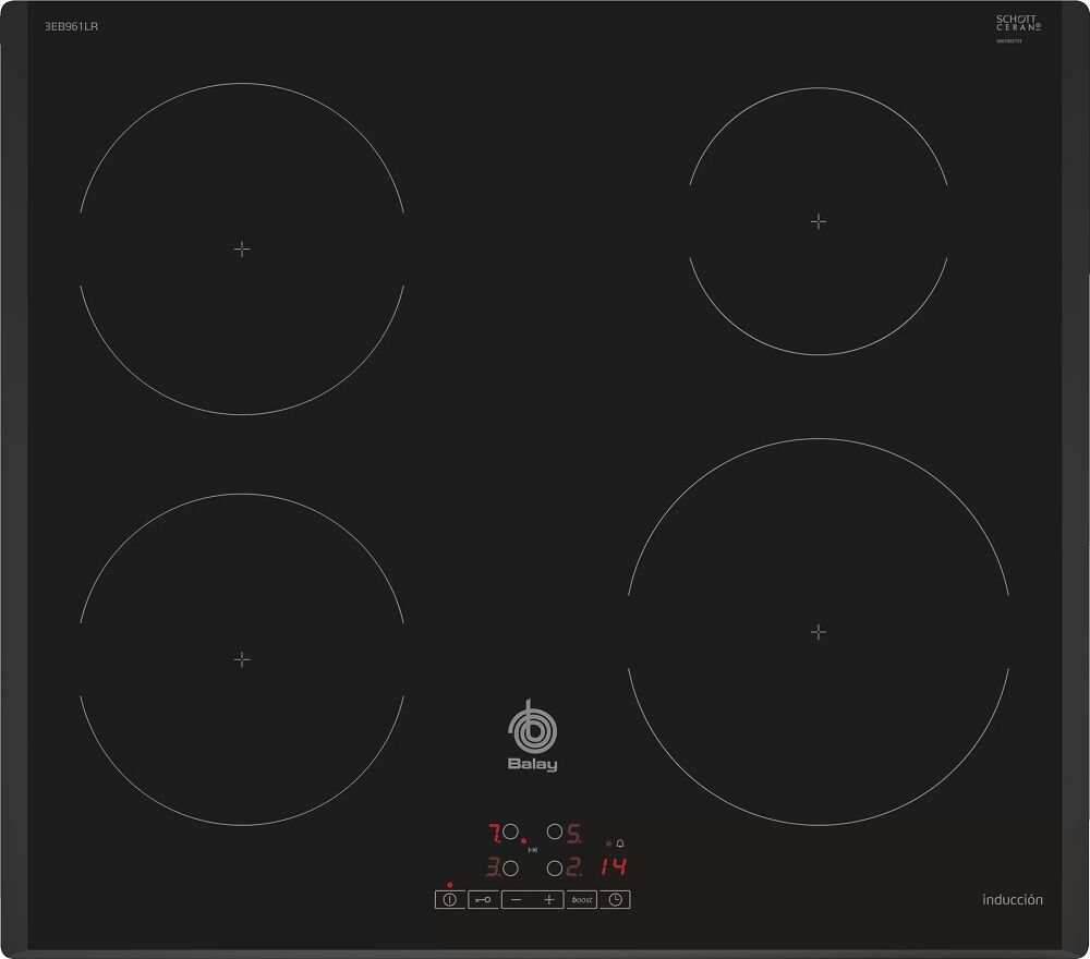 Balay Placa De Indução Vc 4z - 3eb961lr - Balay
