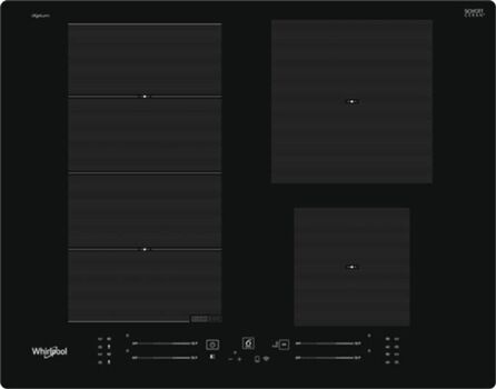 Whirlpool Placa de Indução WF S2765 NE IXL (Elétrica - 65 cm - Preto)