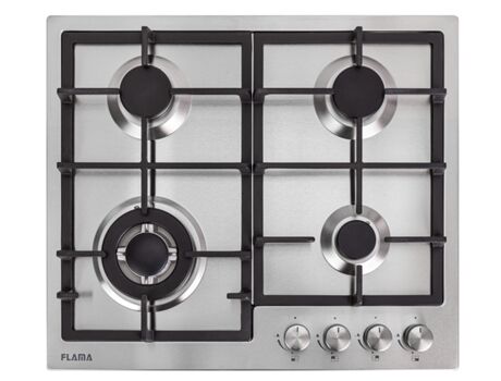 Flama Placa de Gás 9006FL (Gás Natural - 60 cm - Inox)