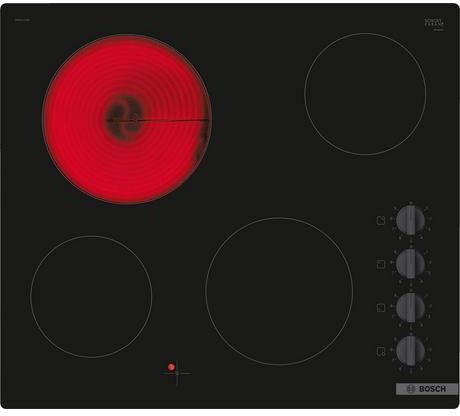 Bosch PKE611CA3E 60cm Electric Ceramic Hob - Black