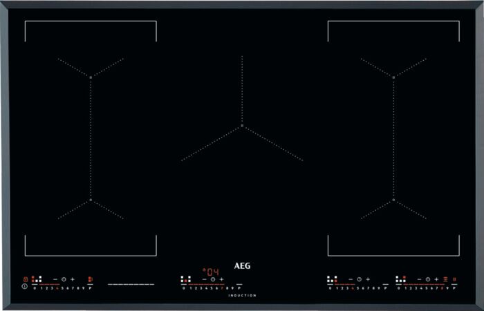 AEG IKE85651FB 6000 Series 80cm Multibridge Induction Hob- Black