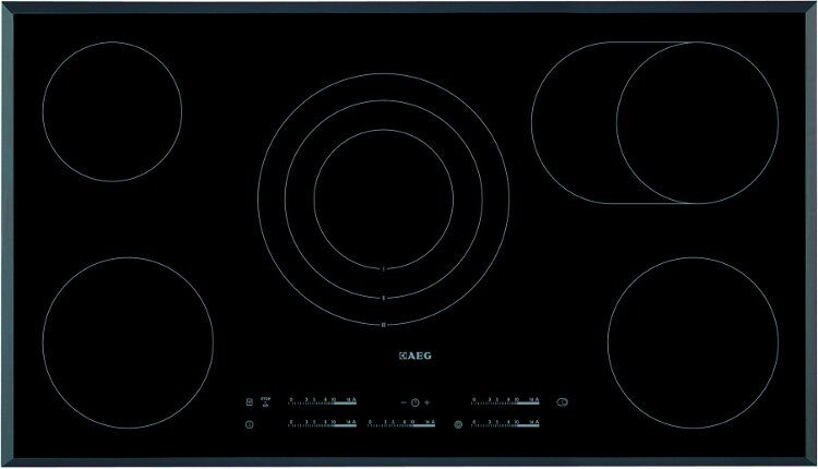 AEG HK955070FB Radiant Ceramic Hob - Black