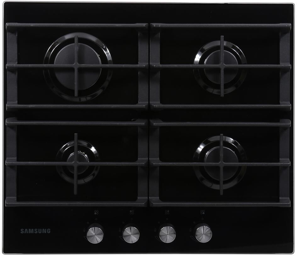 SAMSUNG NA64H3000AK/U1 4 Burner Gas Hob - Black