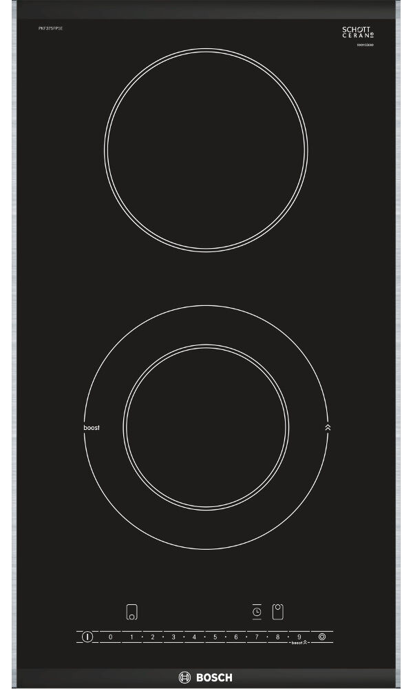 Bosch Serie 2 PKF375FP1E Domino Hob - Black