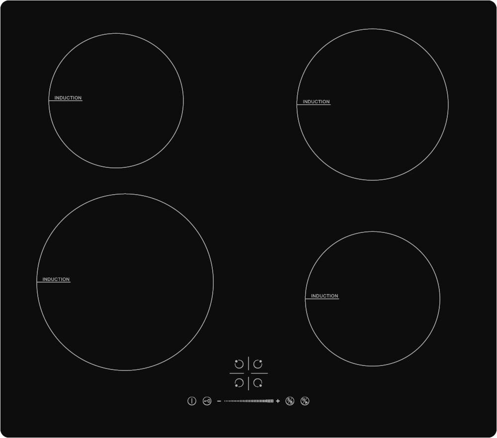 Culina UBINDECO60F Induction Hob