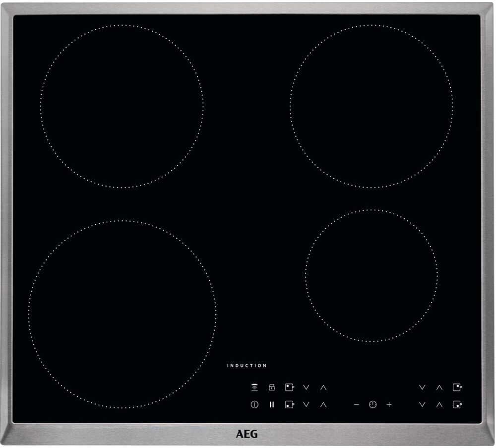 AEG IKB64301XB 60cm 4 Zone Hob2Hood Induction Hob - STAINLESS STEEL