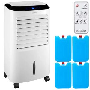 Deuba Air Cooler Mobile 4in1, Fjernbetjening, 10l Med Timer, Luftfugter