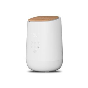 Medisana AH 680 Humidificateur d'air à ultrasons, nébuliseur avec fonction minuterie pour chambre à coucher, salon et chambre d'enfant, mode sommeil silencieux, pads d'arôme pour parfum éthéré inclus - Publicité