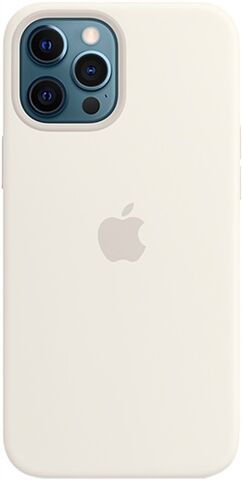 Refurbished: Apple iPhone 12 Pro Max Silicone Case with MagSafe - White