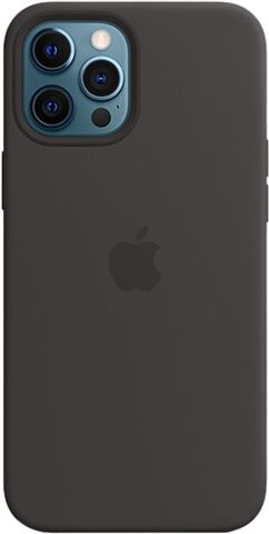 Refurbished: Apple iPhone 12 Pro Max Silicone Case with MagSafe - Black