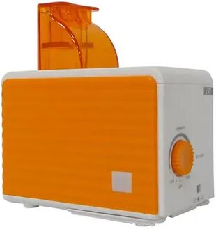 Sunpentown Portable Personal Humidifier, Orange/White, Orange Whi