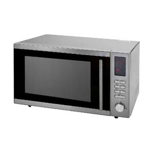 Edelstahl-mikrowelle 25 l. digital mit grill 1 magnetron 0,9 - 515x430x305 mm - 2450 W 230/1V - 17PG0119 Eurast