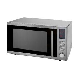 Edelstahl-mikrowelle 25 l. digital mit grill 1 magnetron 0,9 - 515x430x305 mm - 2450 W 230/1V - 17PG0119 Eurast