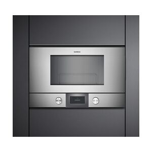 Gaggenau BMP224110 Mikrowelle + Grill 21l Serie 200 Metallicallic Türanschlag...