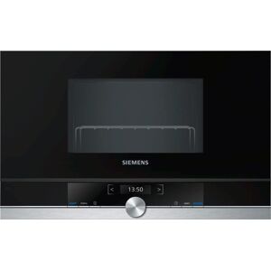 Siemens BE634LGS1 iQ700 Mikrowelle / 900 W / 21 L Garraum / LED-Innenbeleuchtung / Edelstahl