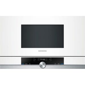 Siemens BF634LGW1 iQ700 Mikrowelle / 900 W / 21 L Garraum / LED-Innenbeleuchtung / Weiß