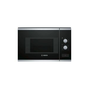 Bosch Serie   4 BFL520MS0 - Mikrobølgeovn - til indbygning - 20 liter - 800 W - rustfrit stål