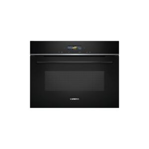 Siemens iQ700 CE732GXB1 - Mikrobølgeovn med grill - til indbygning - 36 liter - 1000 W - sort