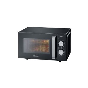 SEVERIN MW 7762 - Mikrobølgeovn med grill - 20 liter - 800 W - sort/rustfrit stål